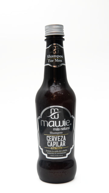 Mawie Men's Hair Beer Shampoo - 410 ml