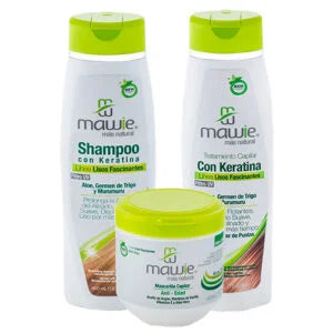 KIT LISOS FASCINANTES (SHAMPOO + TRATAMIENTO+ MASCARILLA 450ML)