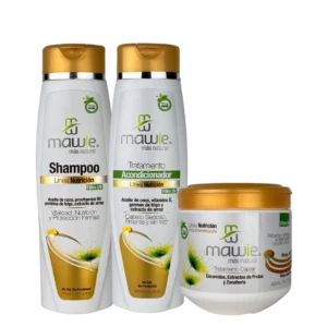 KIT NUTRICION (SHAMPOO + TRATAMIENTO+ MASCARILLA 450ML)