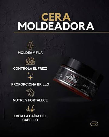 Cera Moldeadora y Fijadora