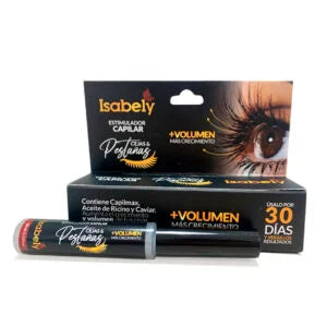 ESTIMULADOR CAPILAR CRECIMIENTO DE PESTAÑAS Y CEJAS- ISABELY (10 ML)